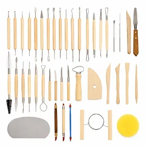 SET DELUXE DE 42 OUTILS POUR CERAMIQUE