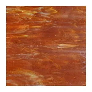 DOM OPAL GLASS 319S - DARK AMBER / WHITE