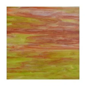 DOM OPAL GLASS TO0107 - GREEN / PURPLE / WHITE