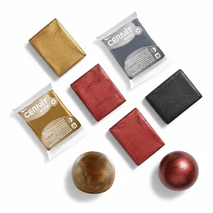 CERNIT METALLIC - PÂTE POLYMÈRE EFFET MÉTALLIQUE