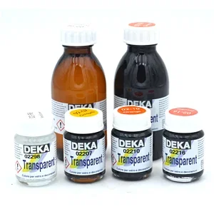 DEKA TRANSPARENT - LÖSEMITTELBASIERTE FARBEN FÜR GLAS