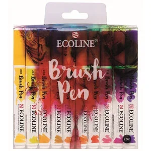 TALENS ECOLINE - SET 20 BRUSHPEN